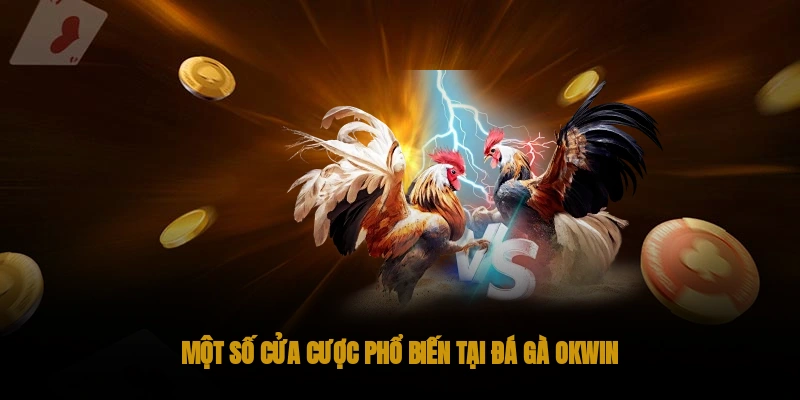 Đá gà OKWIN – Hình thức cá cược chọi gà chuyên nghiệp 2 Một số cửa cược đá gà phổ biến